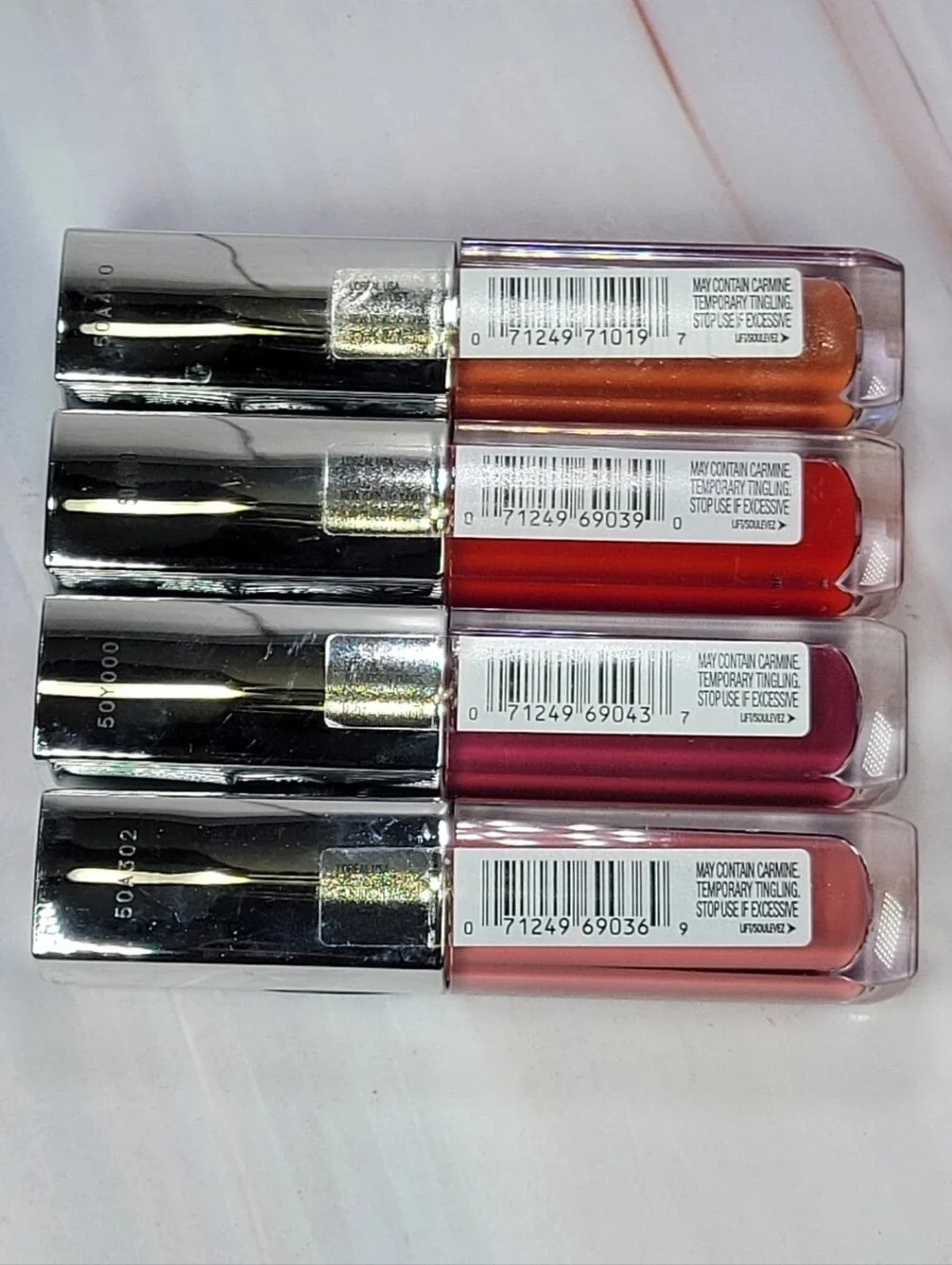 L'oreal Plump Ambition Hyaluron Lip Oil Bundle NEW!
